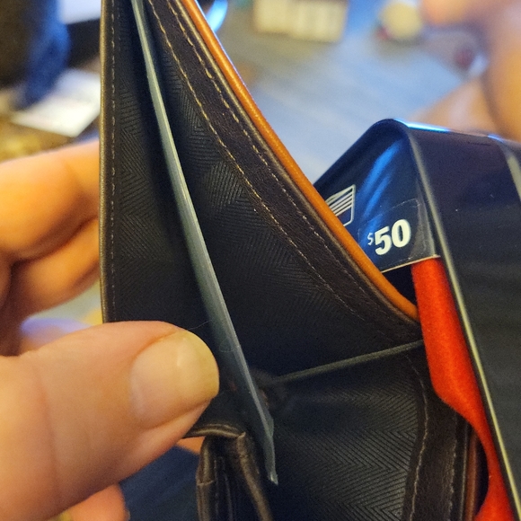 New Mens leather Roundtree And Yorke Brown wallet. - Picture 6 of 8